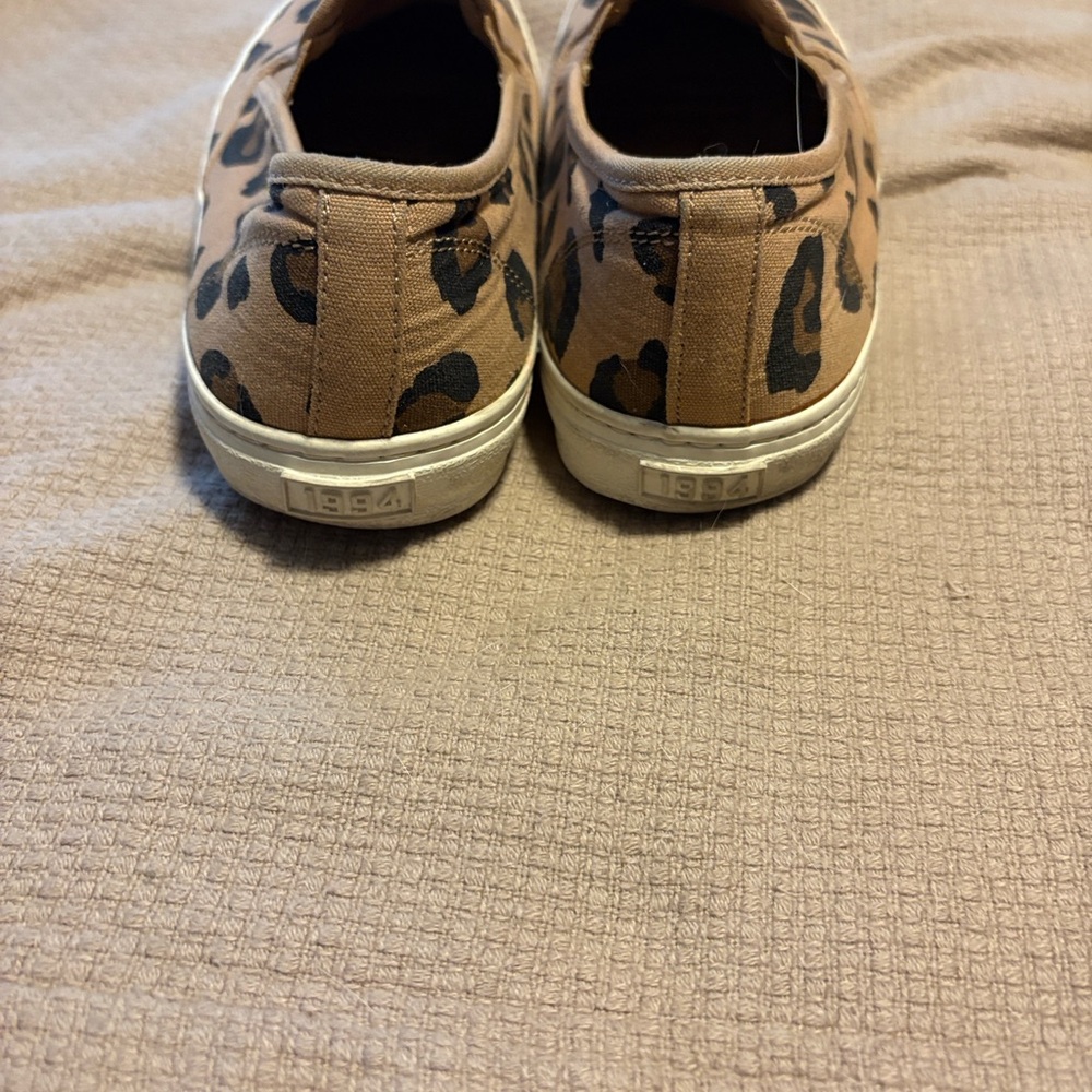 Old Navy Leopard Print Slip-On Sneakers - Picture 2 of 3